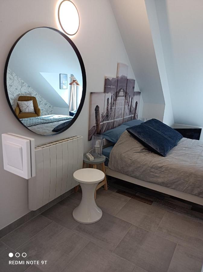 Tres Beau Studio Climatisation, Trois Etoiles, Parking A Velo, Velos En Option, Parking Prive Jardin 몽타르기 외부 사진